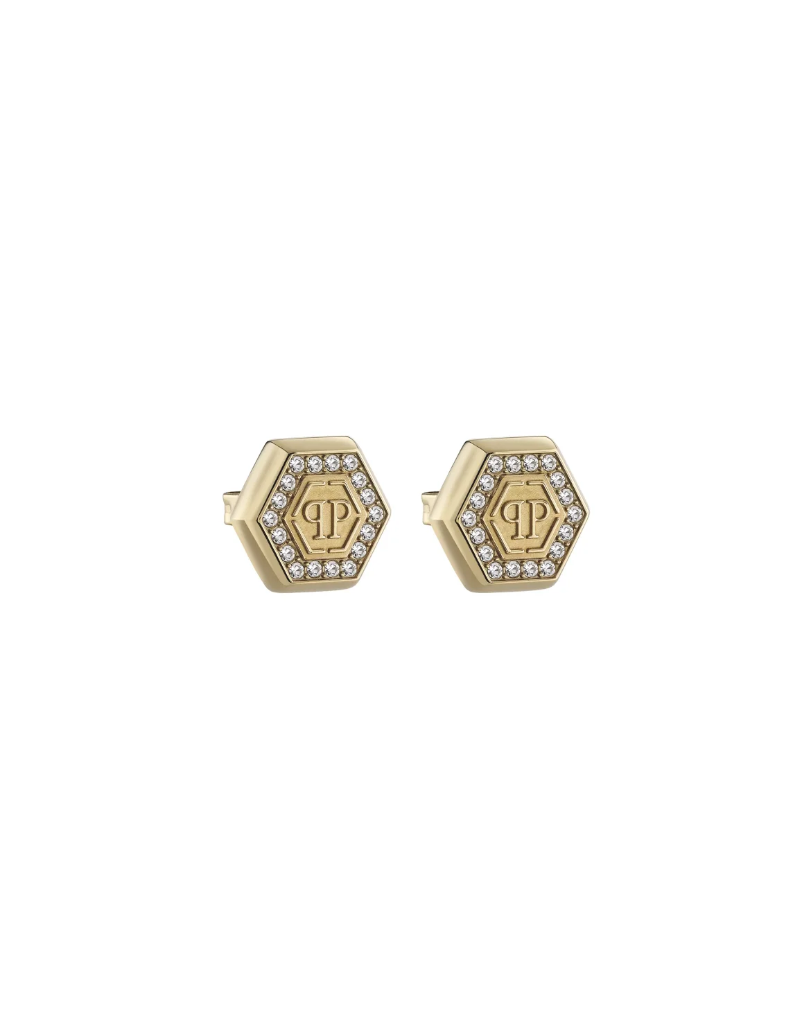 Earrings PLEIN LEGACY, цвет: Золотой