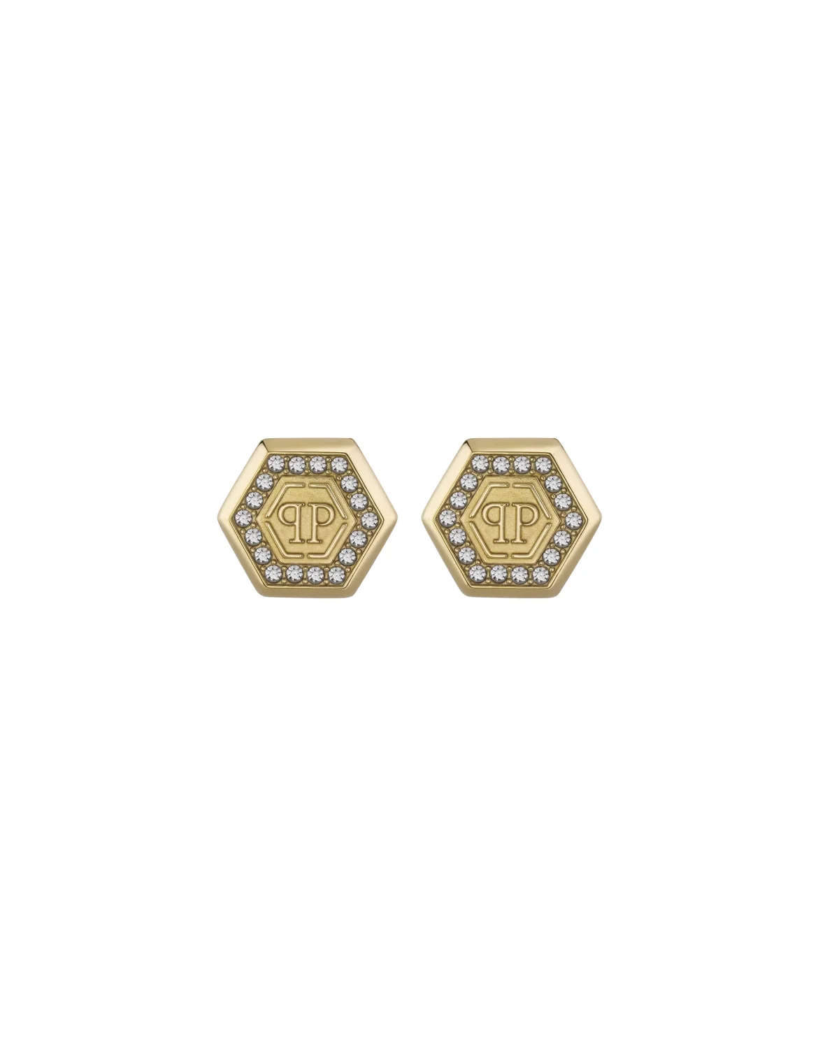 Earrings PLEIN LEGACY, цвет: Золотой