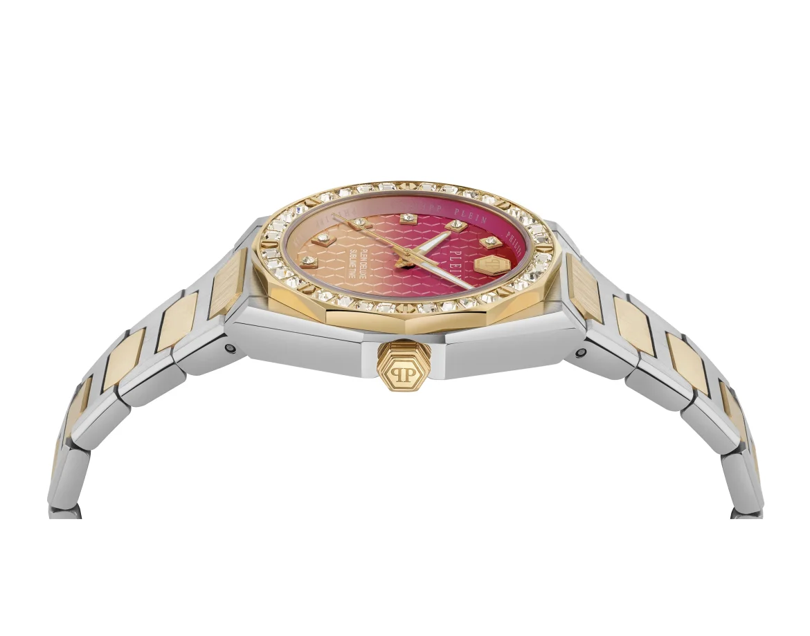 Watches PLEIN DELUXE LADY DEGRADE, цвет: Розовое Золото
