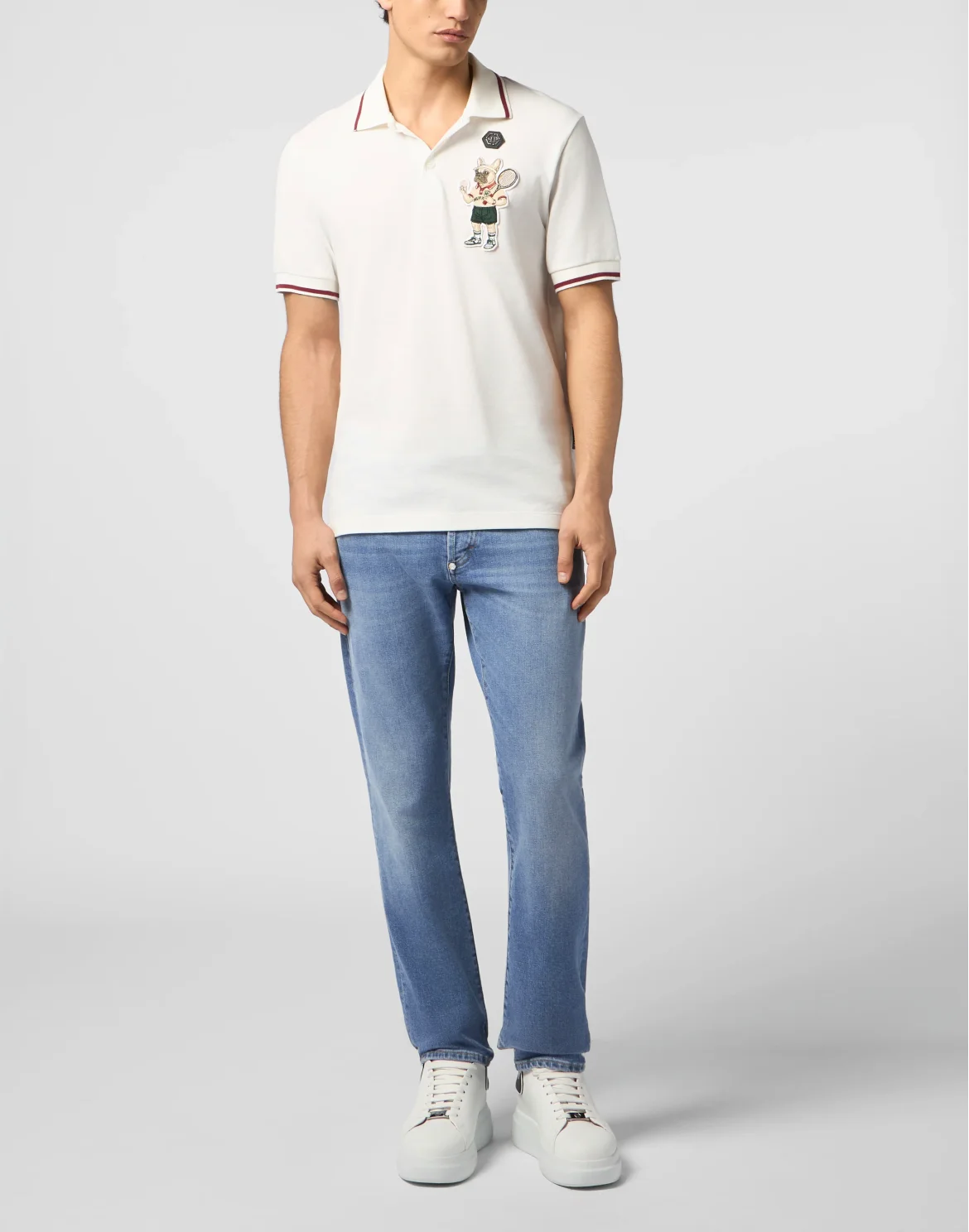 Super Straight Cut Jeans Basic Cocco Label, цвет: Голубой