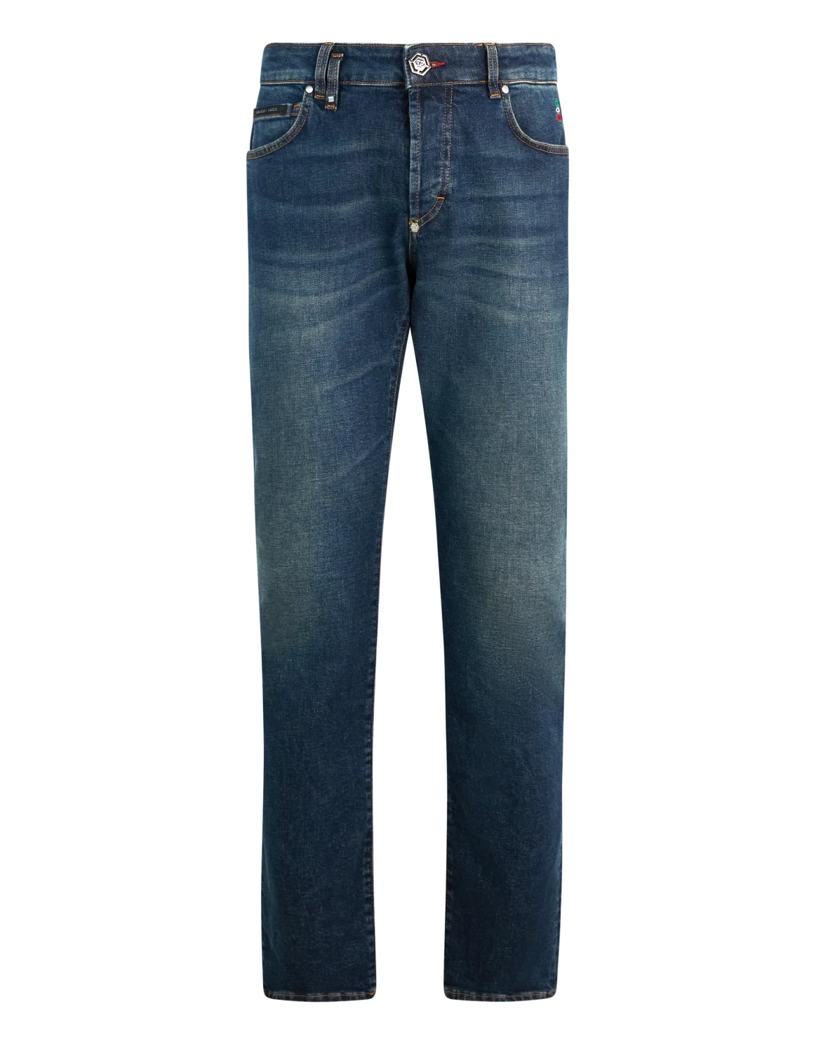 Super Straight Cut Jeans Basic Cocco Label, цвет: Синий