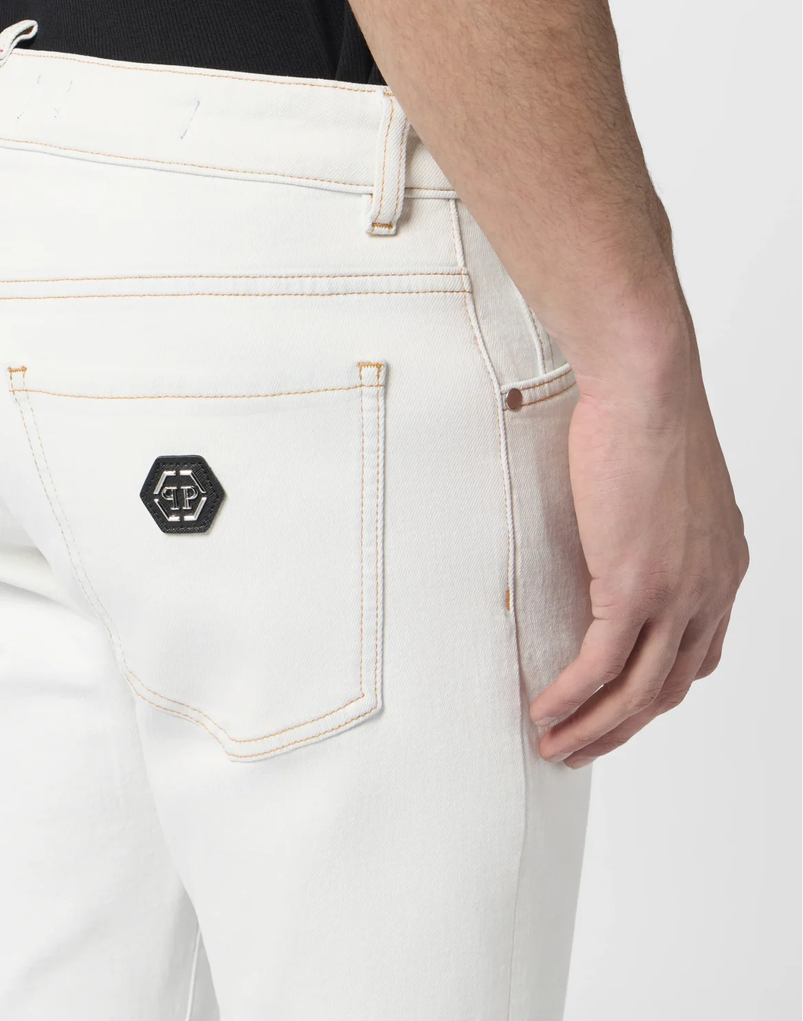 Super Straight Cut Jeans Basic, цвет: Белый