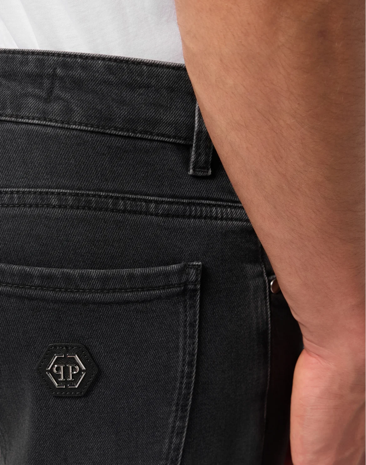Super Straight Cut Jeans Basic, цвет: Серый