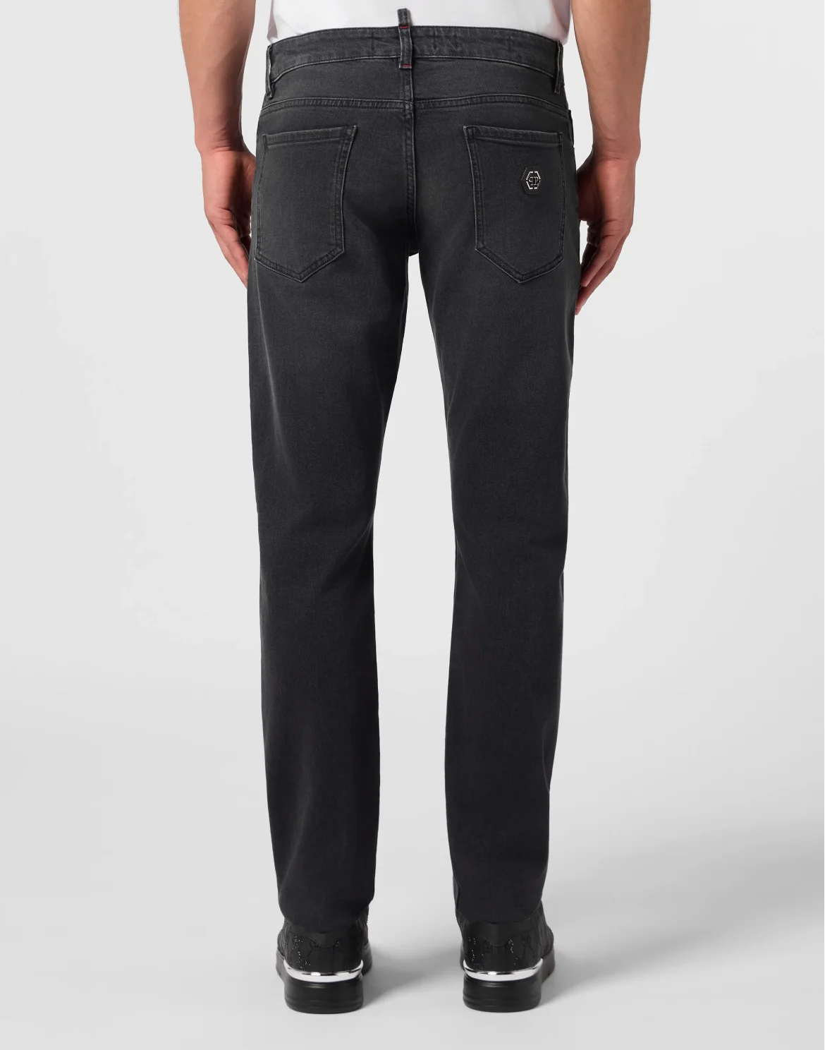 Super Straight Cut Jeans Basic, цвет: Серый