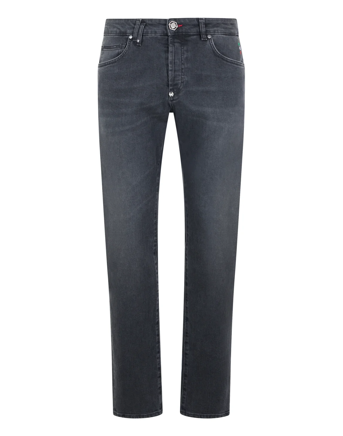 Super Straight Cut Jeans Basic, цвет: Серый