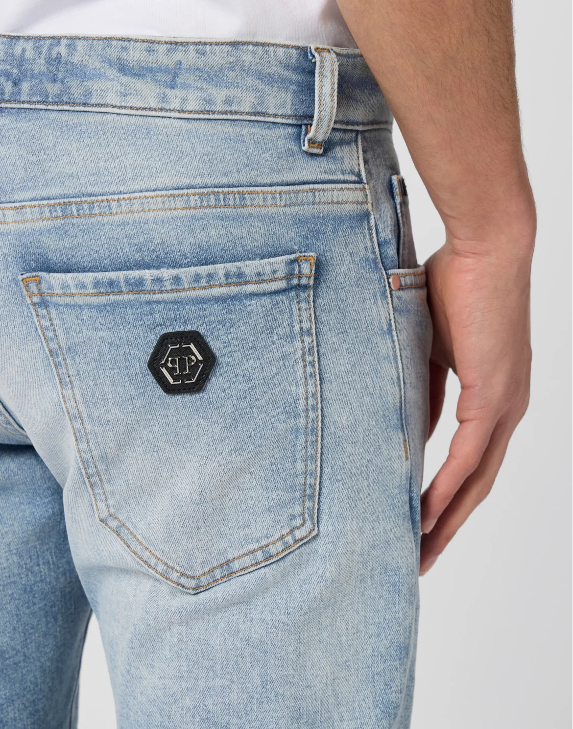 Super Straight Cut Jeans Basic, цвет: Голубой