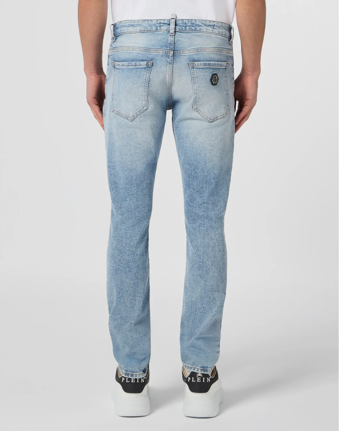 Super Straight Cut Jeans Basic, цвет: Голубой