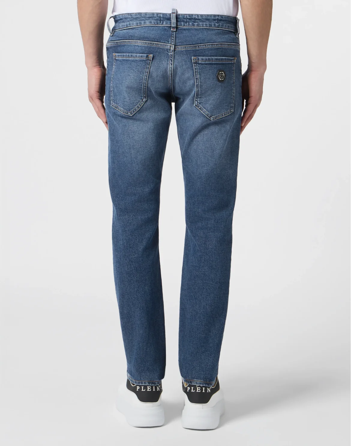 Super Straight Cut Jeans Basic, цвет: Синий
