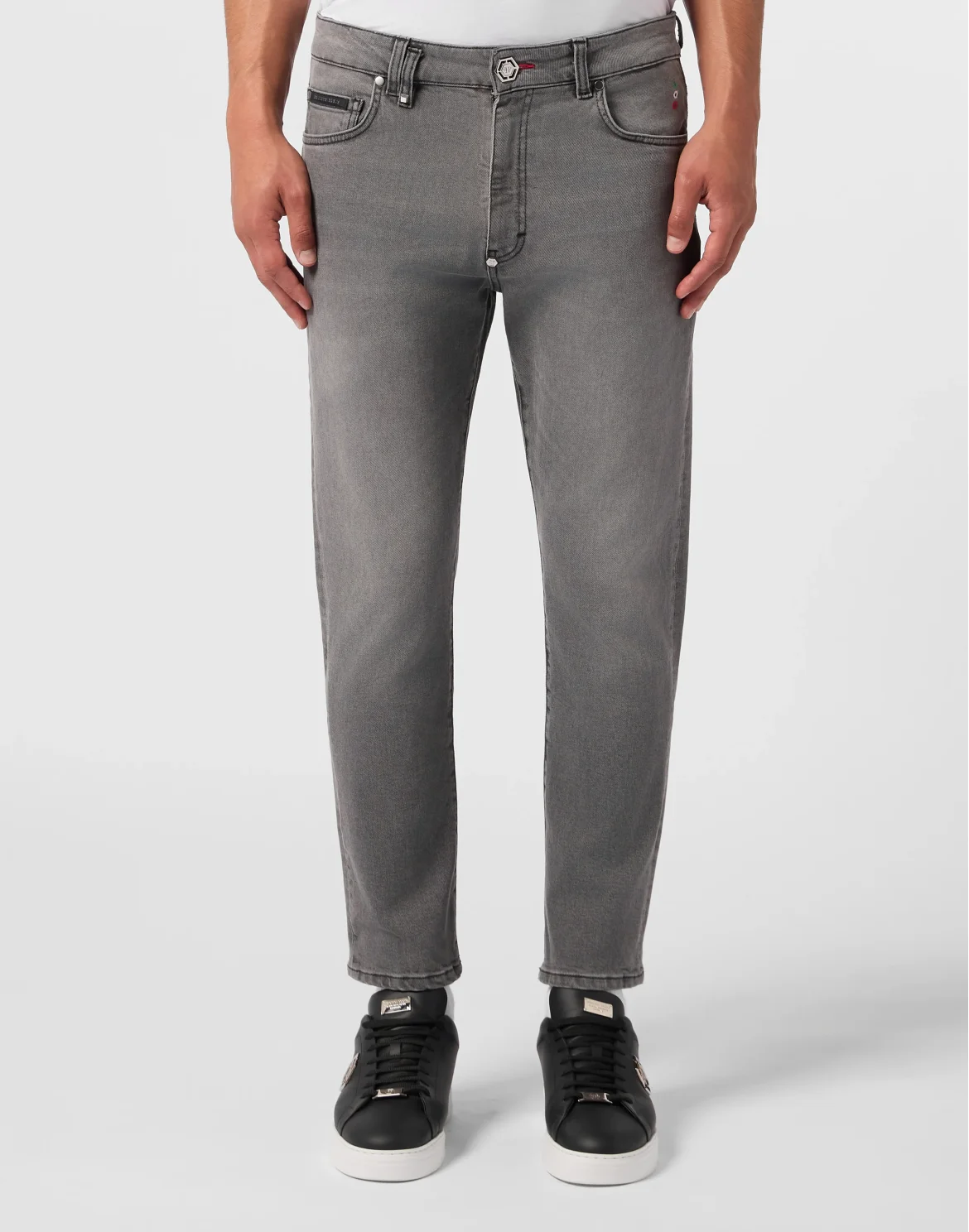 Detroit Fit Jeans Basic, цвет: Серый