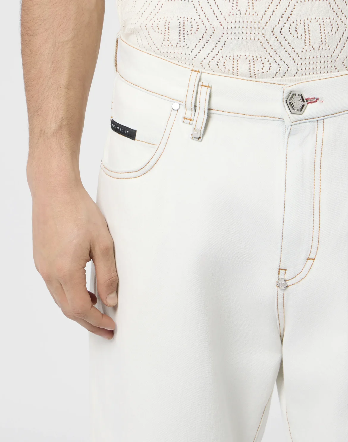 Beach Boy Fit Jeans Basic, цвет: Белый