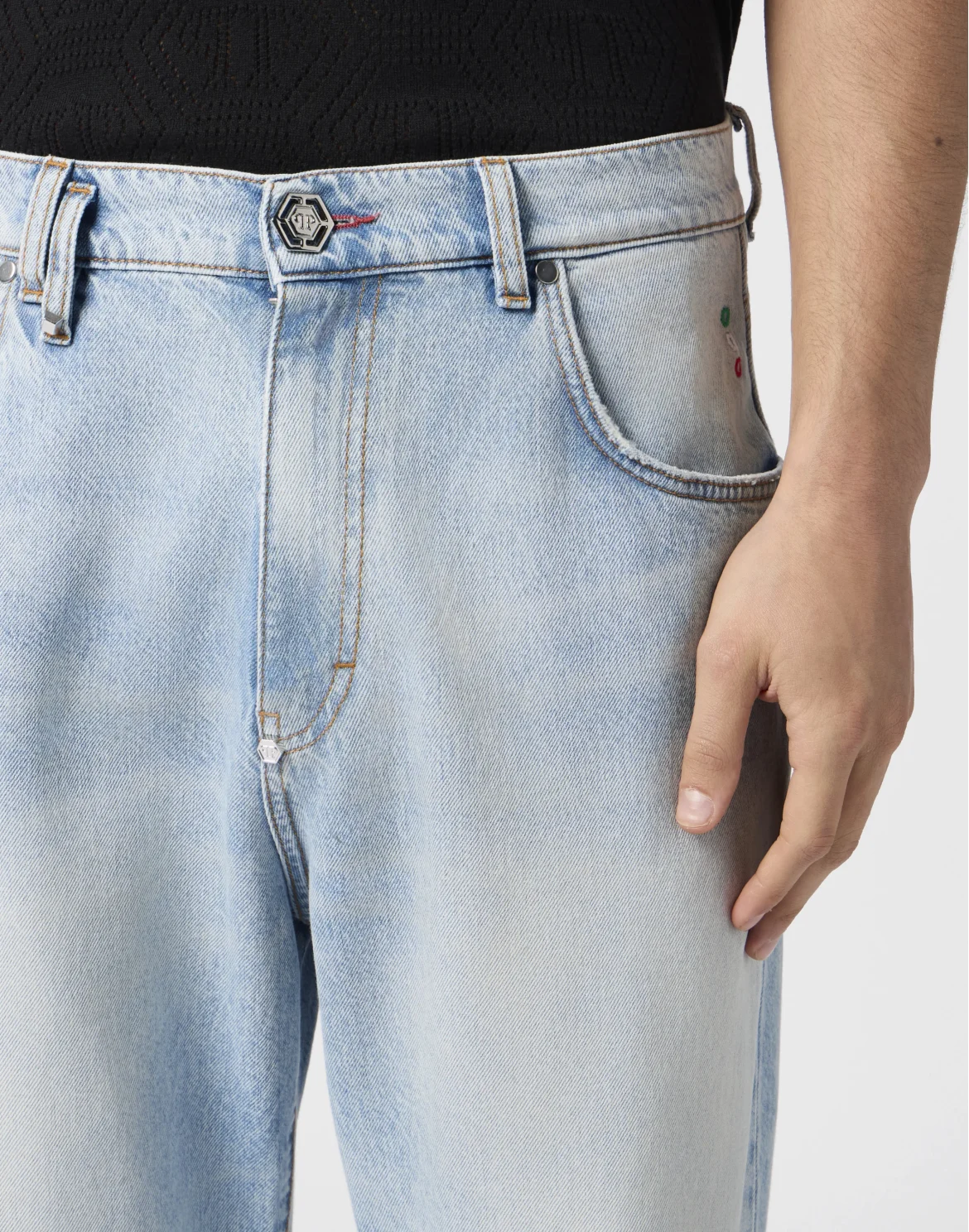 Beach Boy Fit Jeans Basic, цвет: Голубой