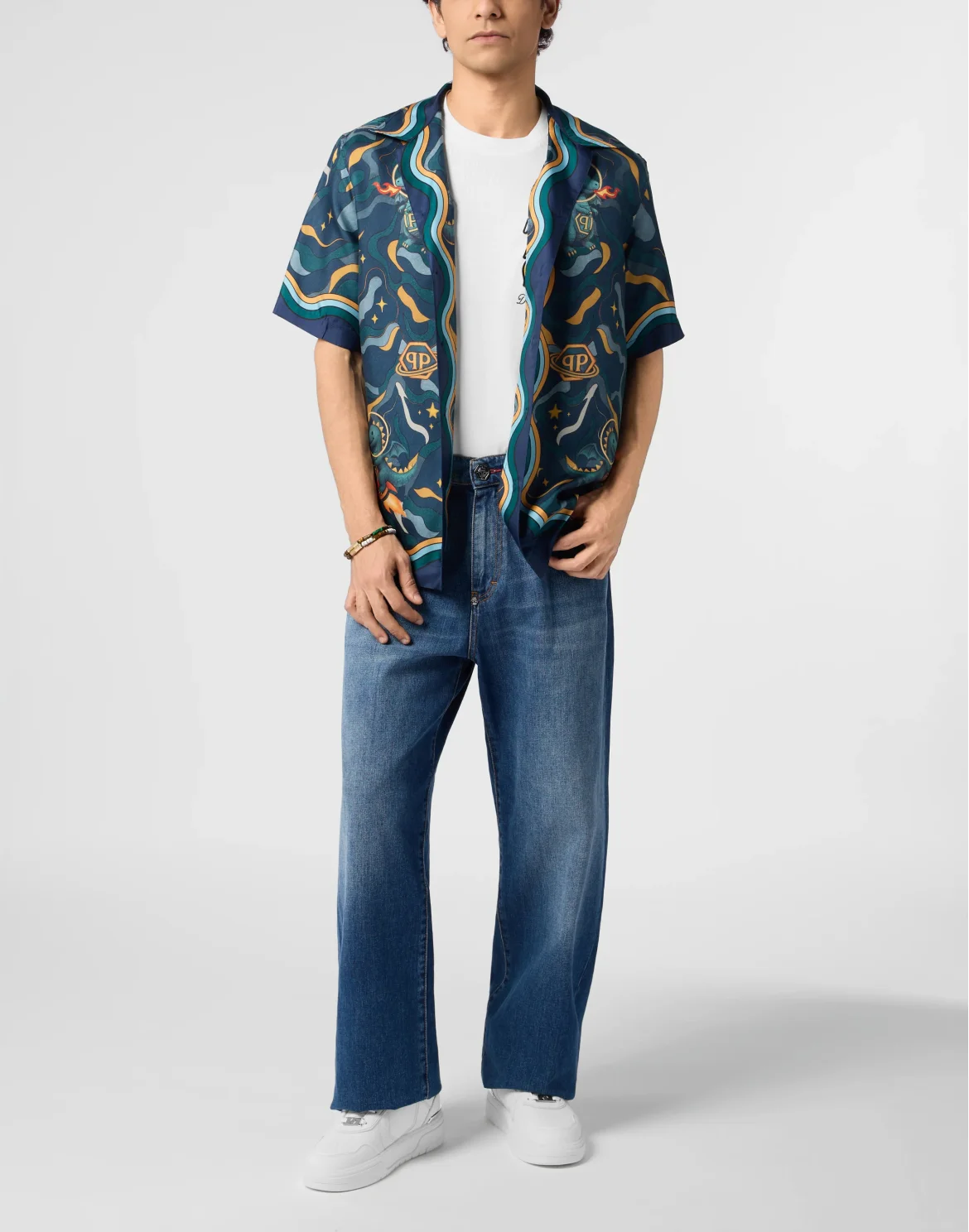 Beach Boy Fit Jeans Basic, цвет: Синий