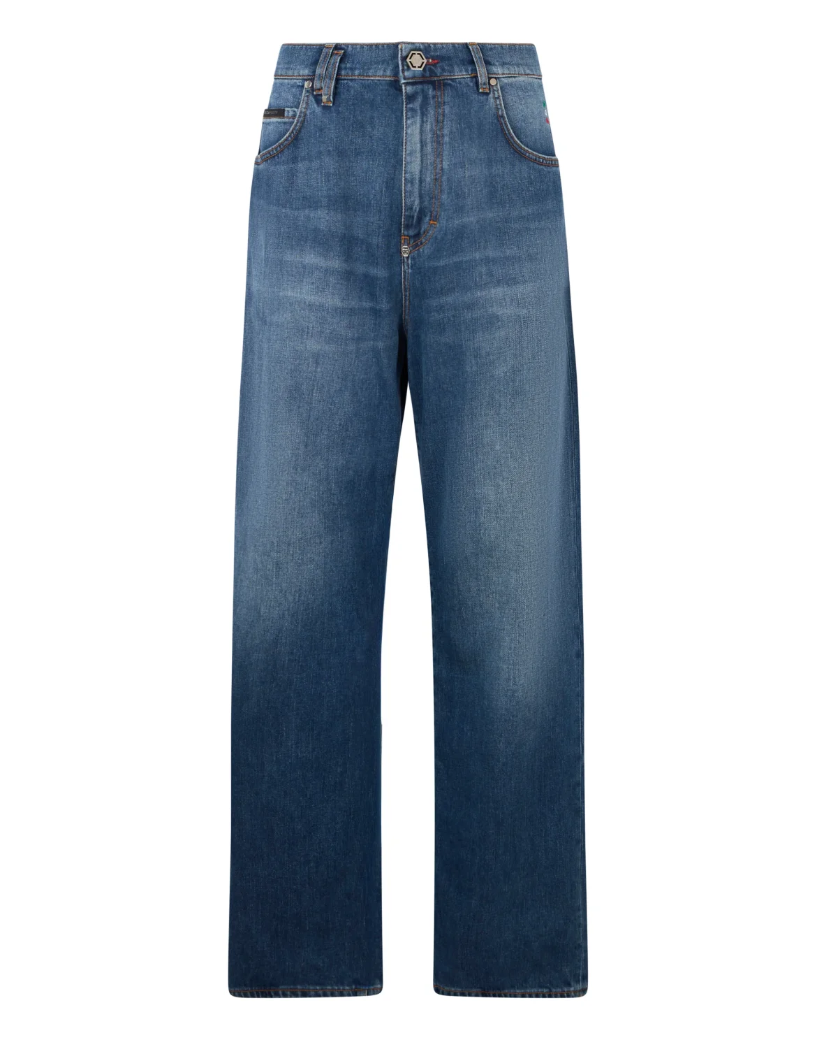 Beach Boy Fit Jeans Basic, цвет: Синий