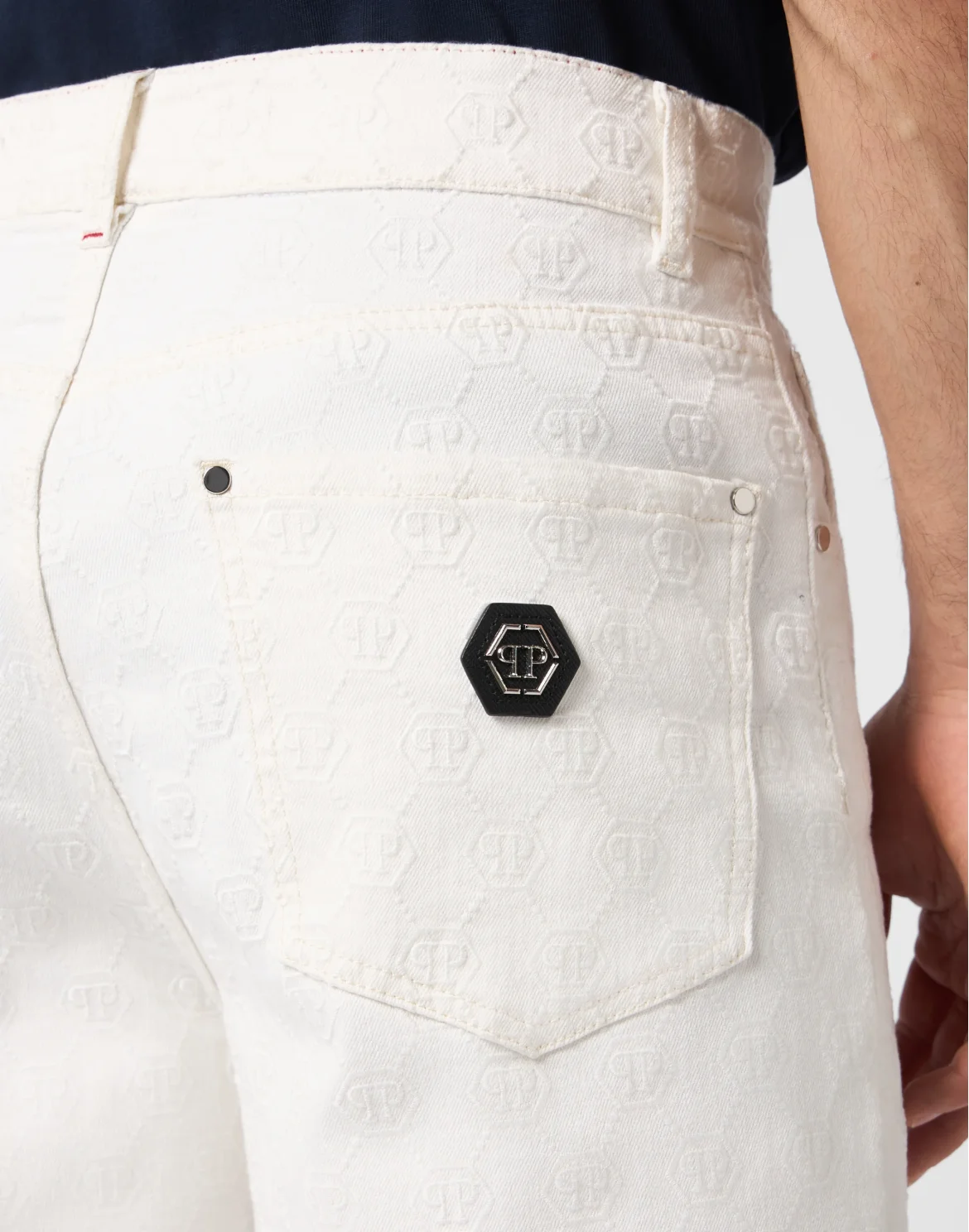 Formentera Fit Shorts Embroidery Monogram, цвет: Бежевый