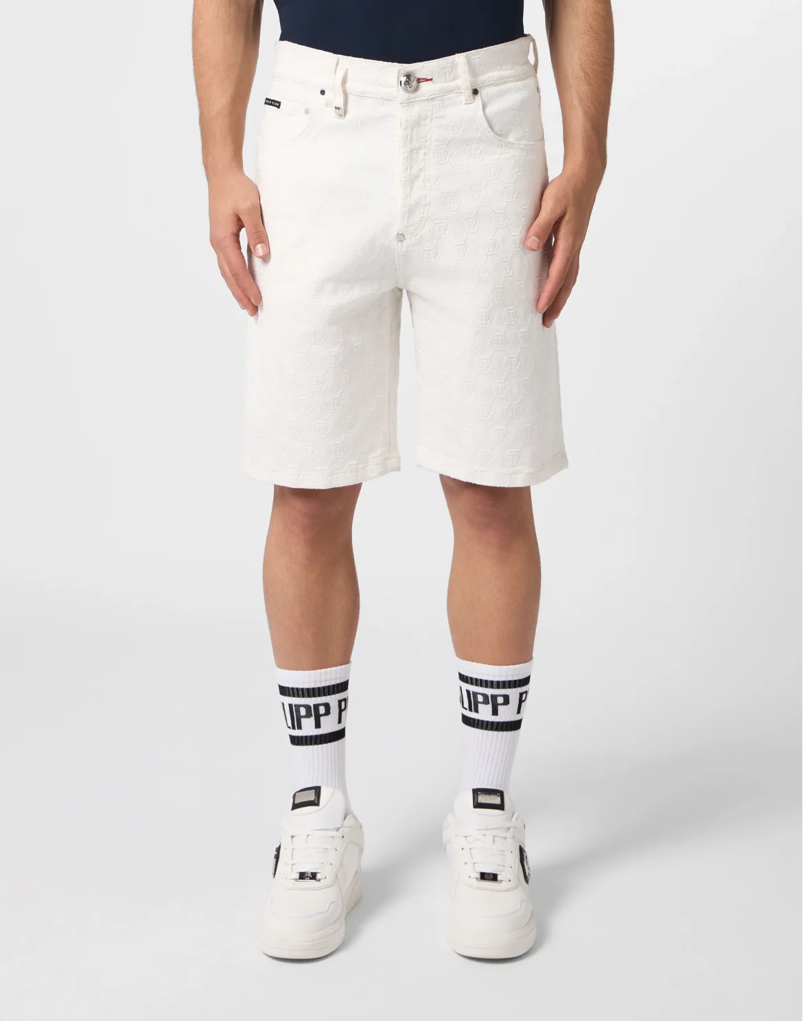 Formentera Fit Shorts Embroidery Monogram, цвет: Бежевый