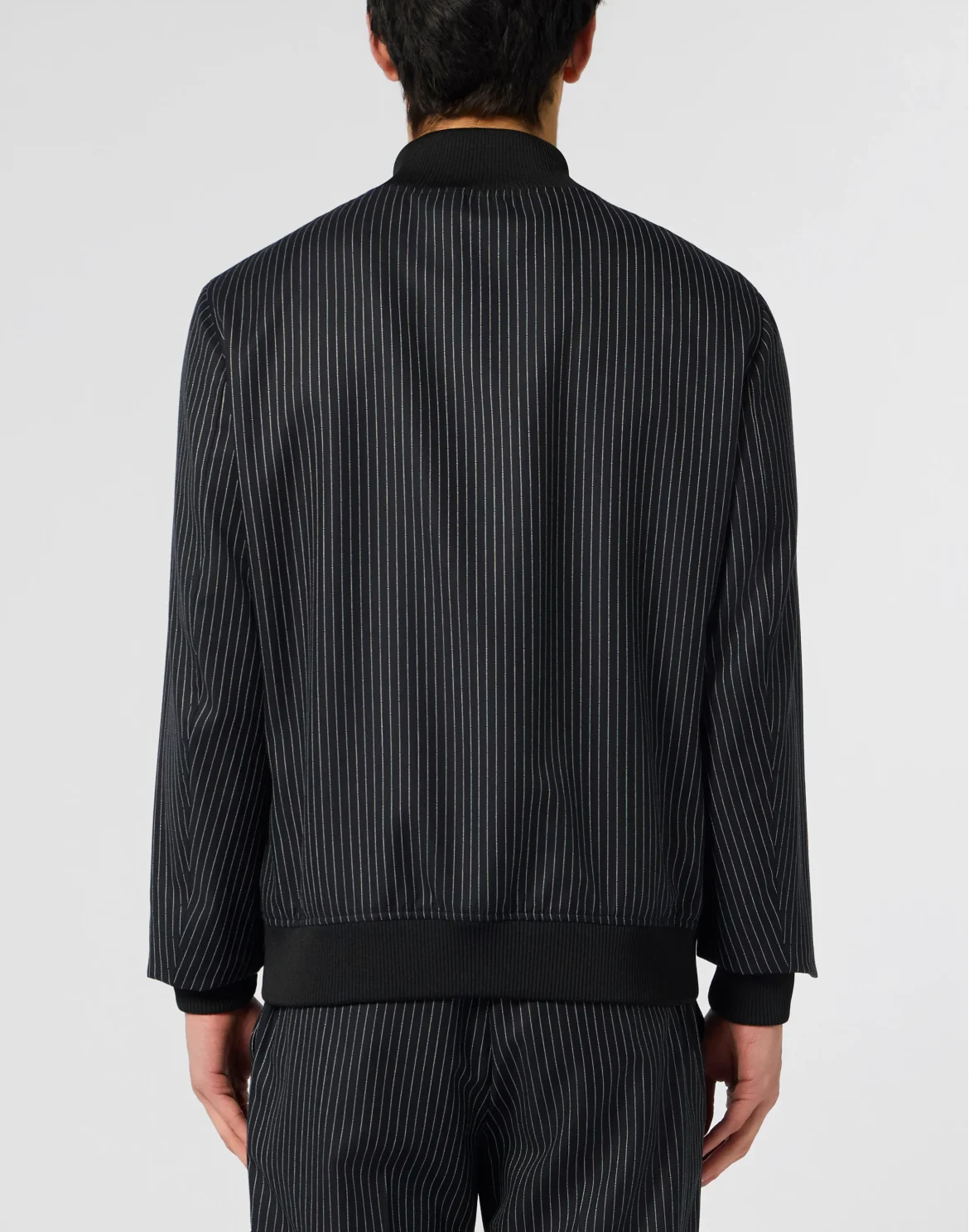 Classic Tracksuit Jacket Stripes Stripes, цвет: Черный