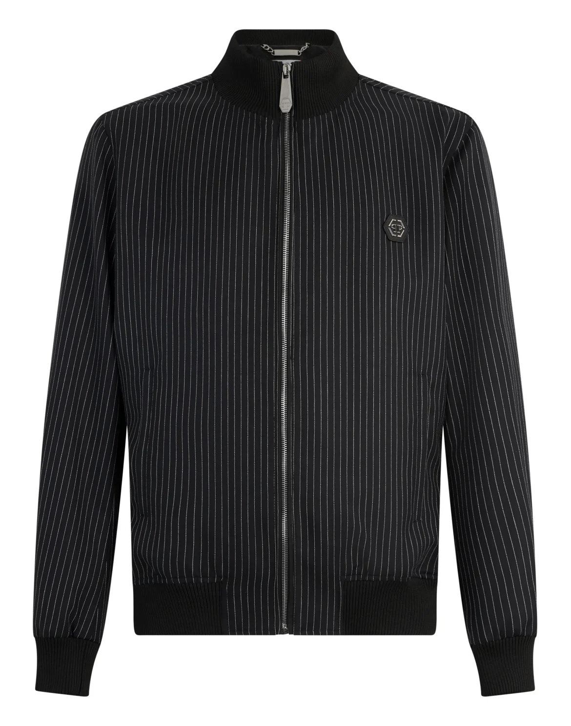 Classic Tracksuit Jacket Stripes Stripes, цвет: Черный