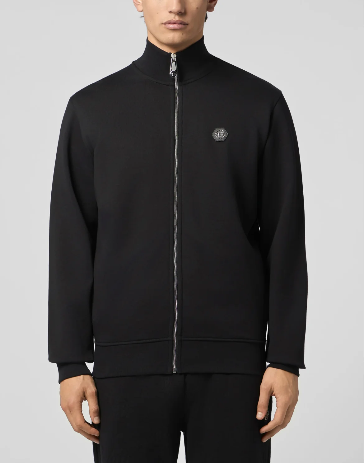 Tracksuit Jacket Painted Skull, цвет: Черный
