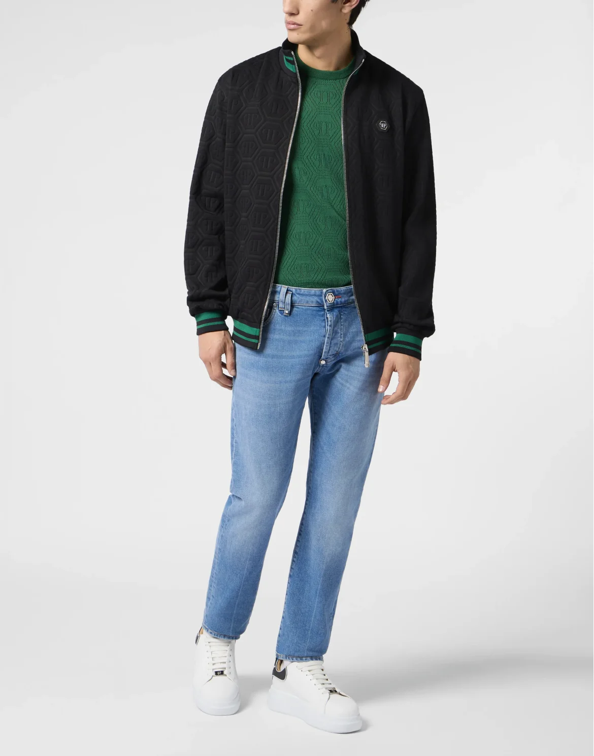 Tracksuit Jacket Jacquard Monogram, цвет: Черный