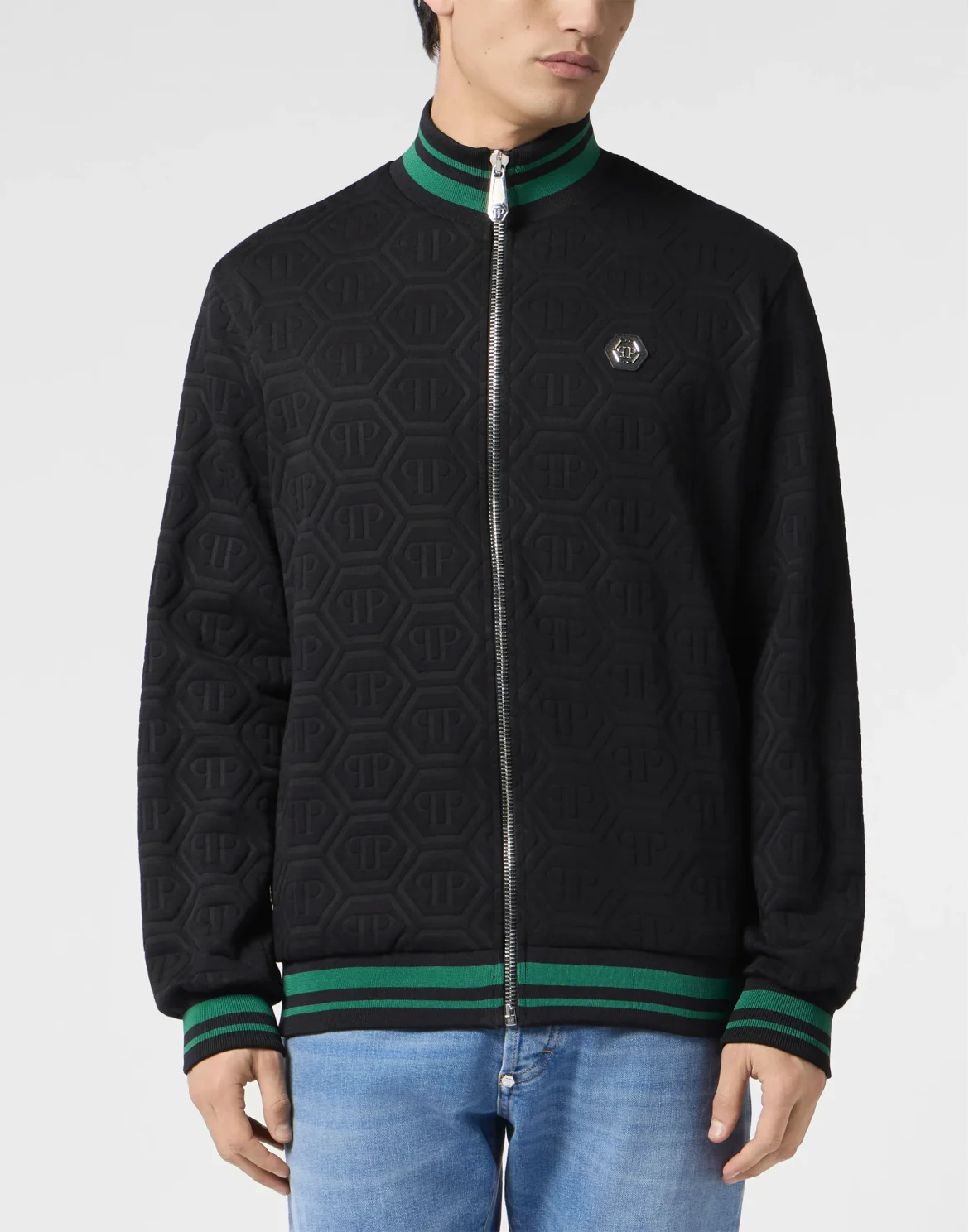 Tracksuit Jacket Jacquard Monogram, цвет: Черный