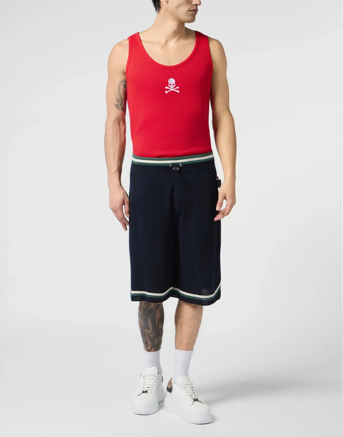 Knitted Shorts Plein Tennis, цвет: Синий