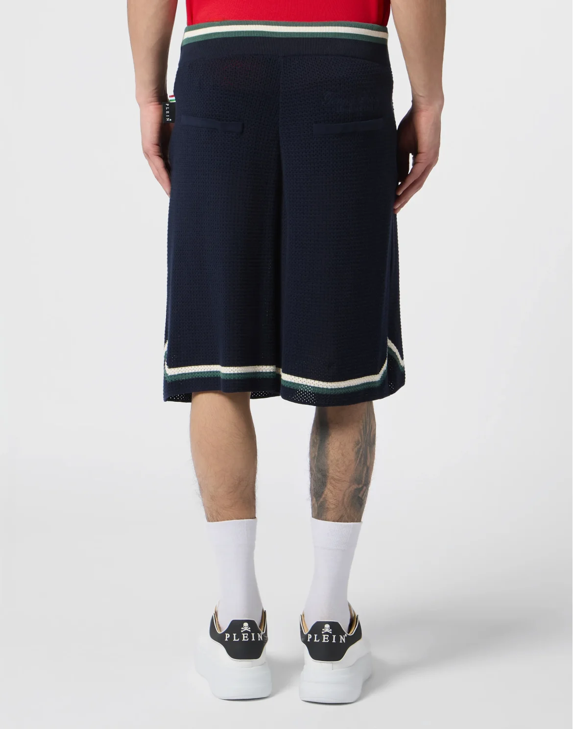 Knitted Shorts Plein Tennis, цвет: Синий