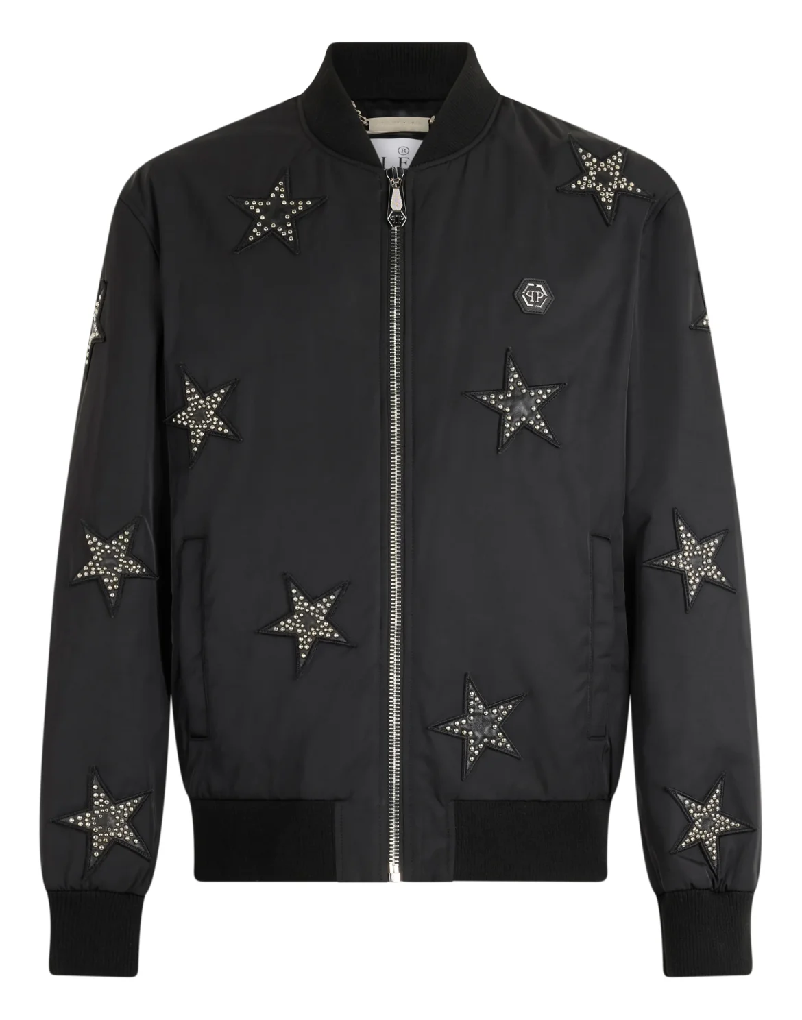 Bomber Jacket Stars, цвет: Черный