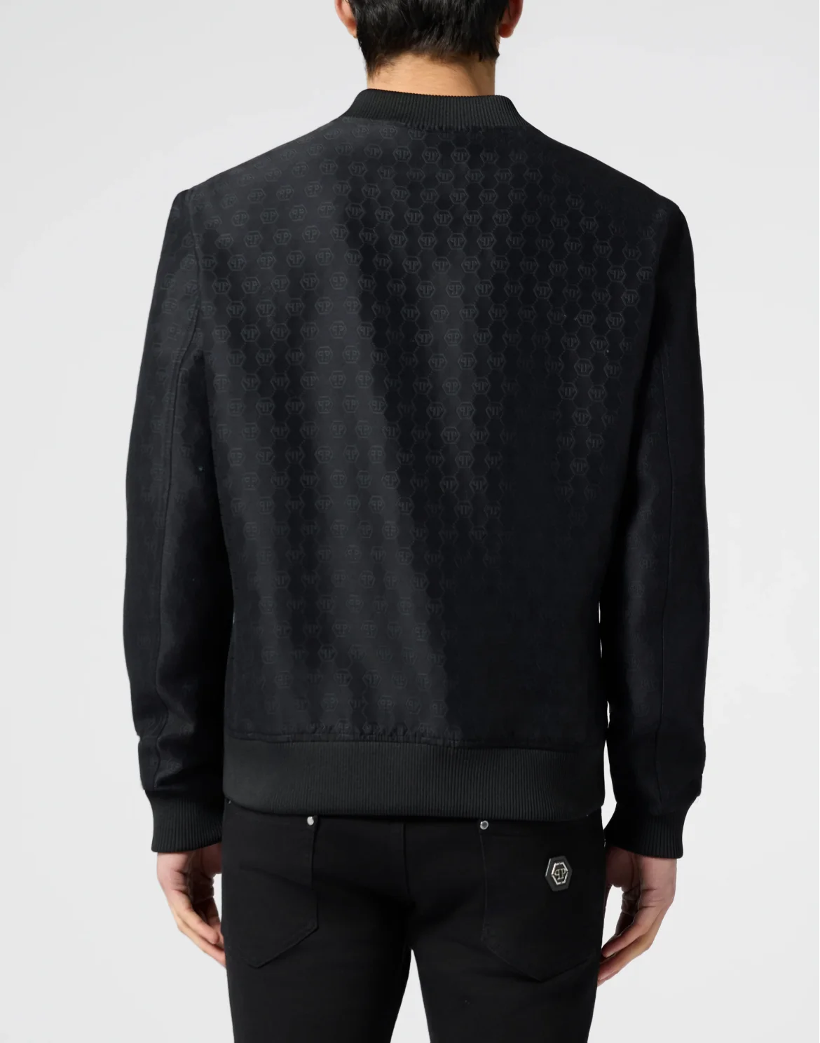 Bomber Jacket Jacquard Monogram, цвет: Черный