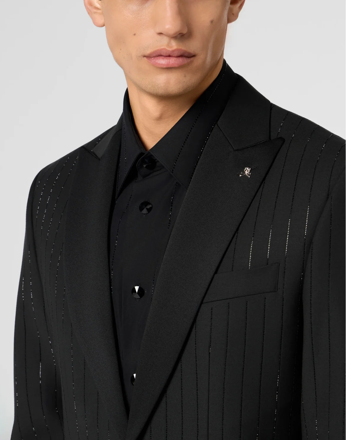 Blazer Lord Fit Degrade Stones, цвет: Черный