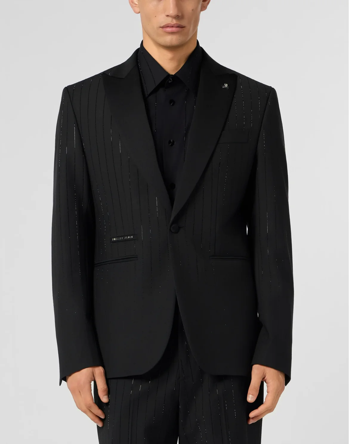 Blazer Lord Fit Degrade Stones, цвет: Черный