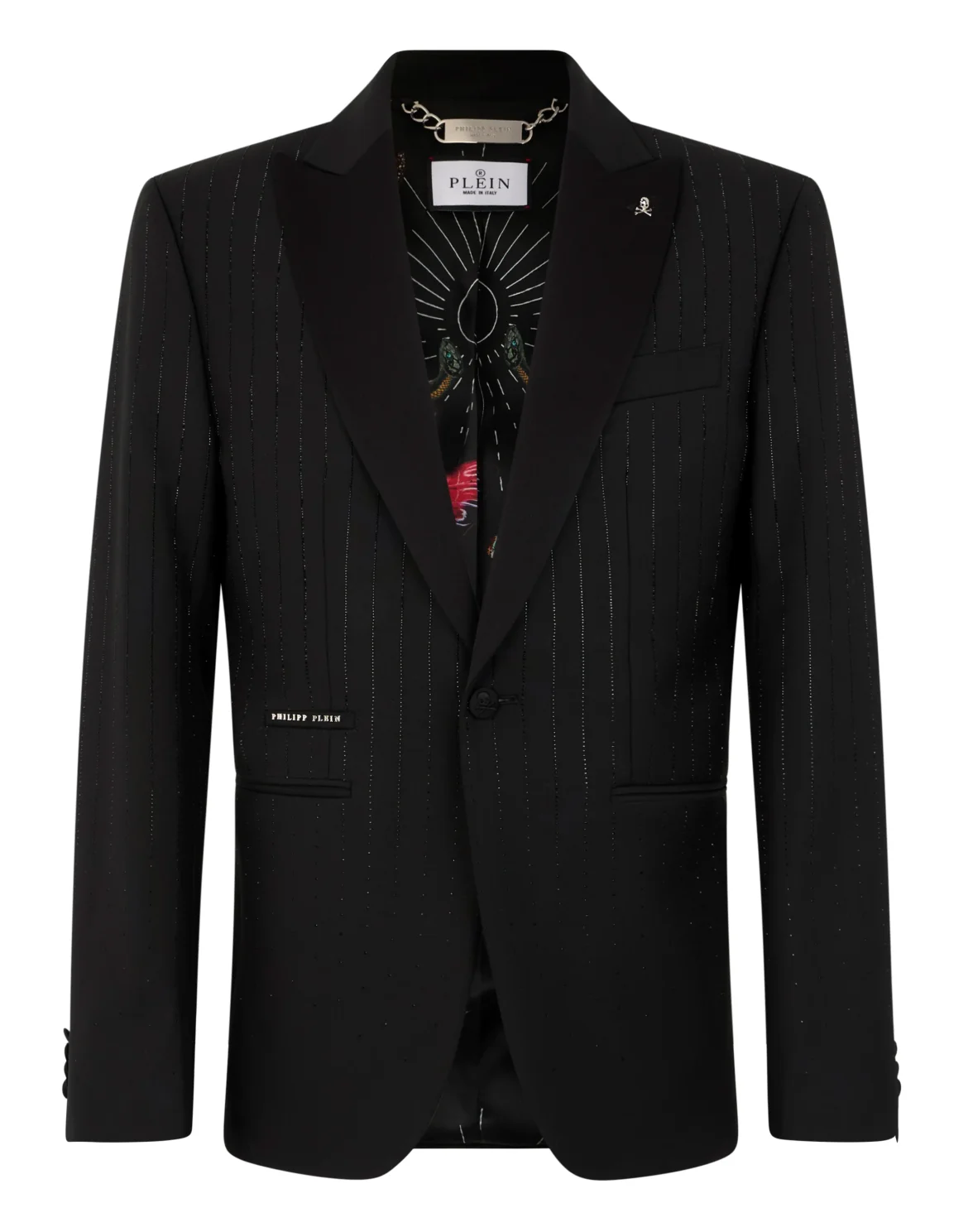 Blazer Lord Fit Degrade Stones, цвет: Черный
