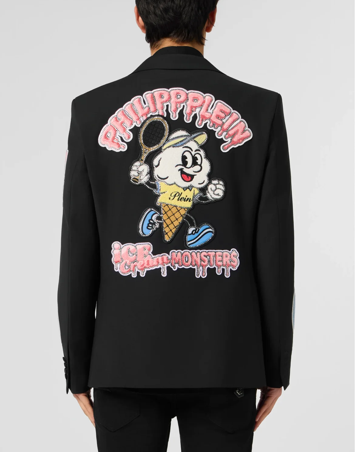 Gigolo Fit Blazer Ice Cream Patches, цвет: Черный