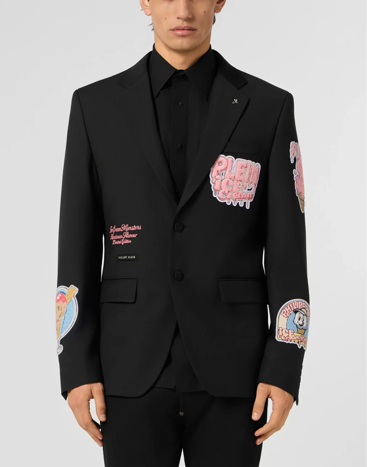 Gigolo Fit Blazer Ice Cream Patches, цвет: Черный