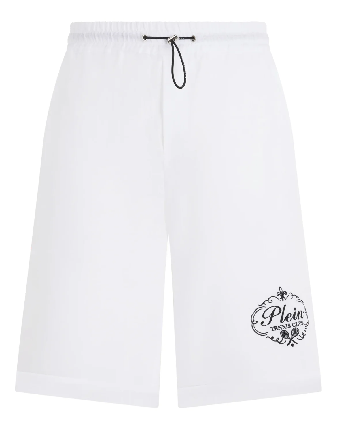 Linen Drawstring Shorts Tennis Club, цвет: Белый