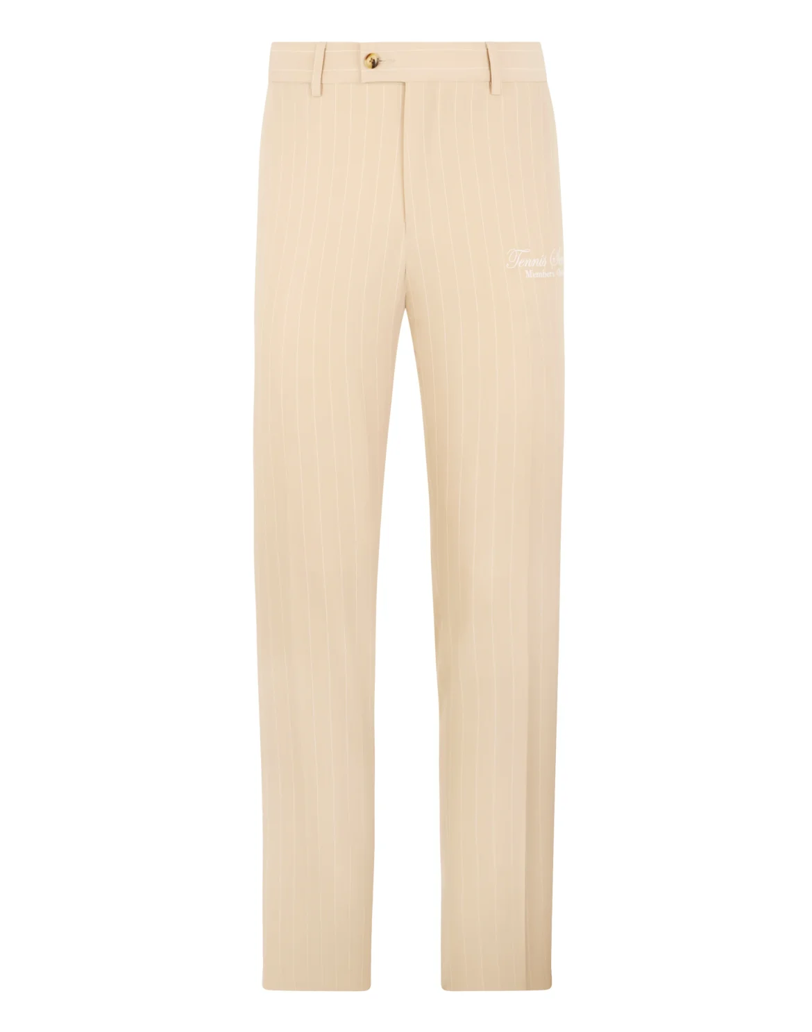 Joy Fit Trousers Pinstripe Tennis, цвет: Бежевый