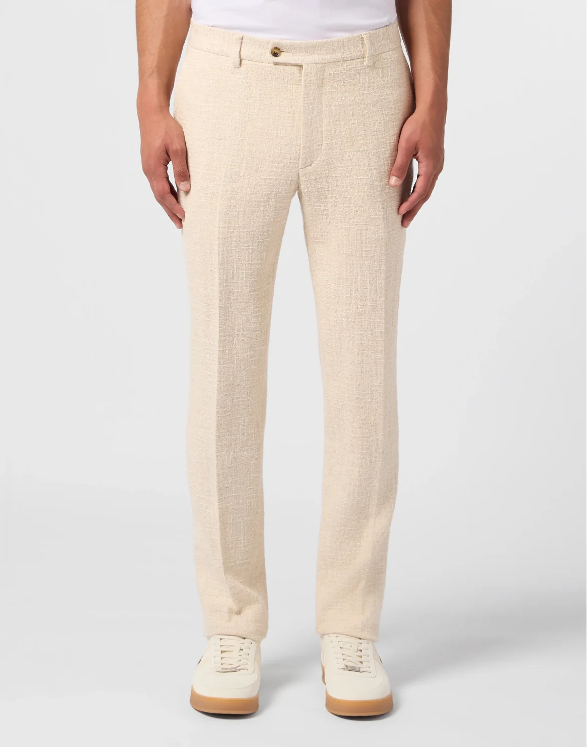 Linen Trousers, цвет: Бежевый