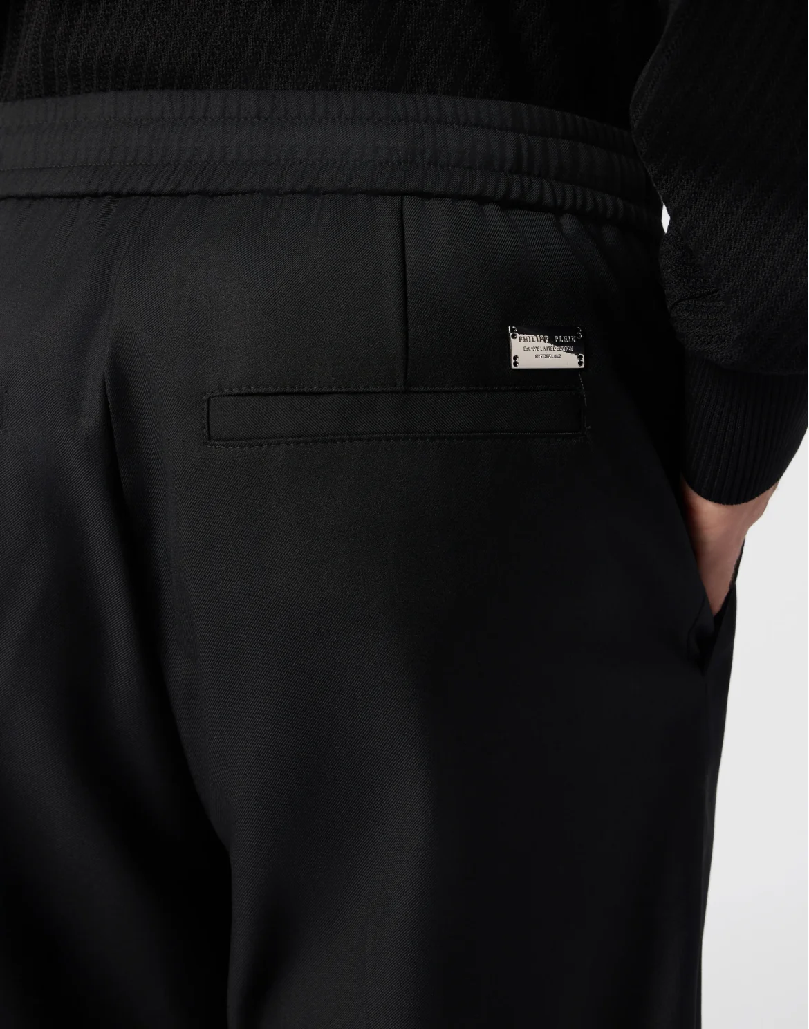 Loose Fit Trousers, цвет: Черный