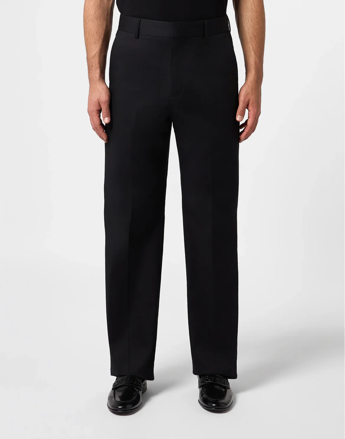 Wide Leg Trousers Basic, цвет: Черный