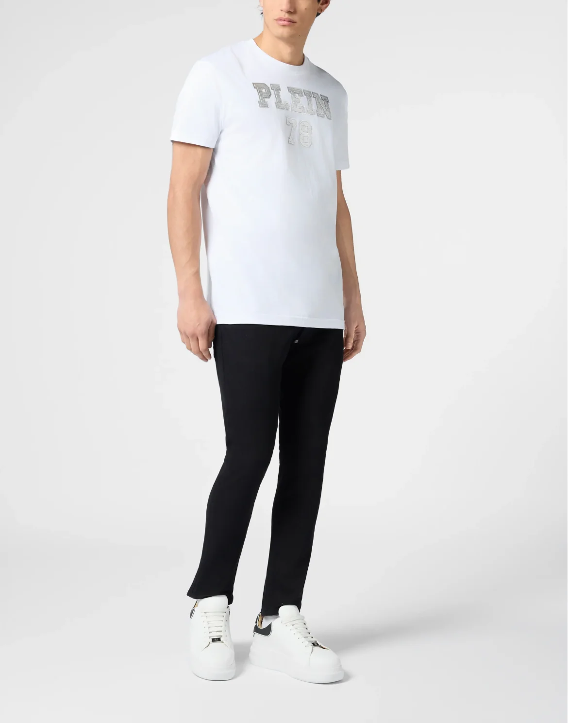 Round Neck T-Shirt College, цвет: Белый