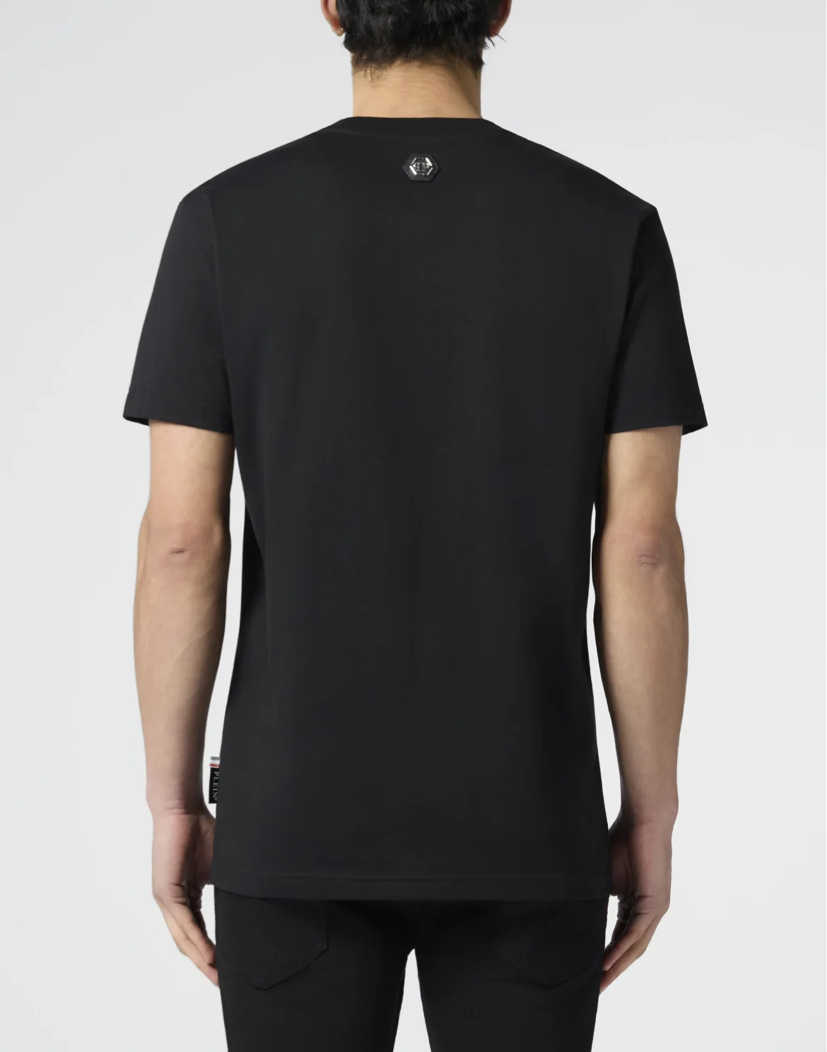 Round Neck T-Shirt College, цвет: Черный