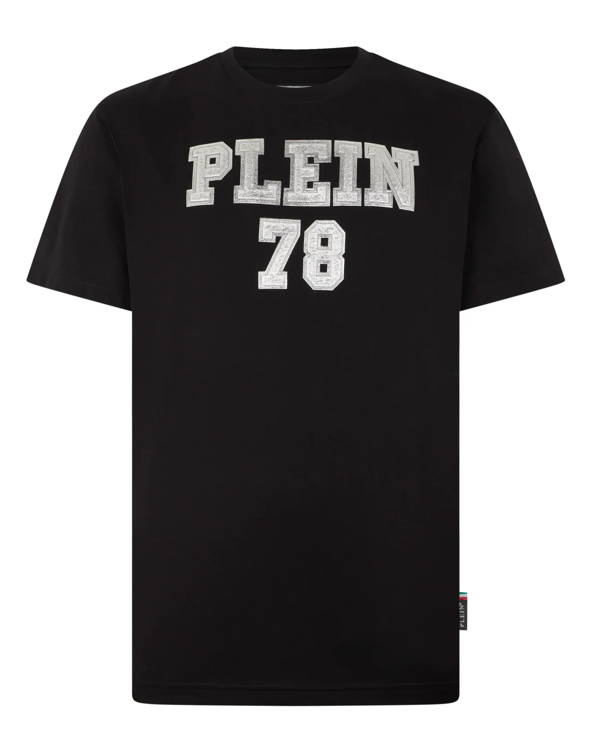 Round Neck T-Shirt College, цвет: Черный