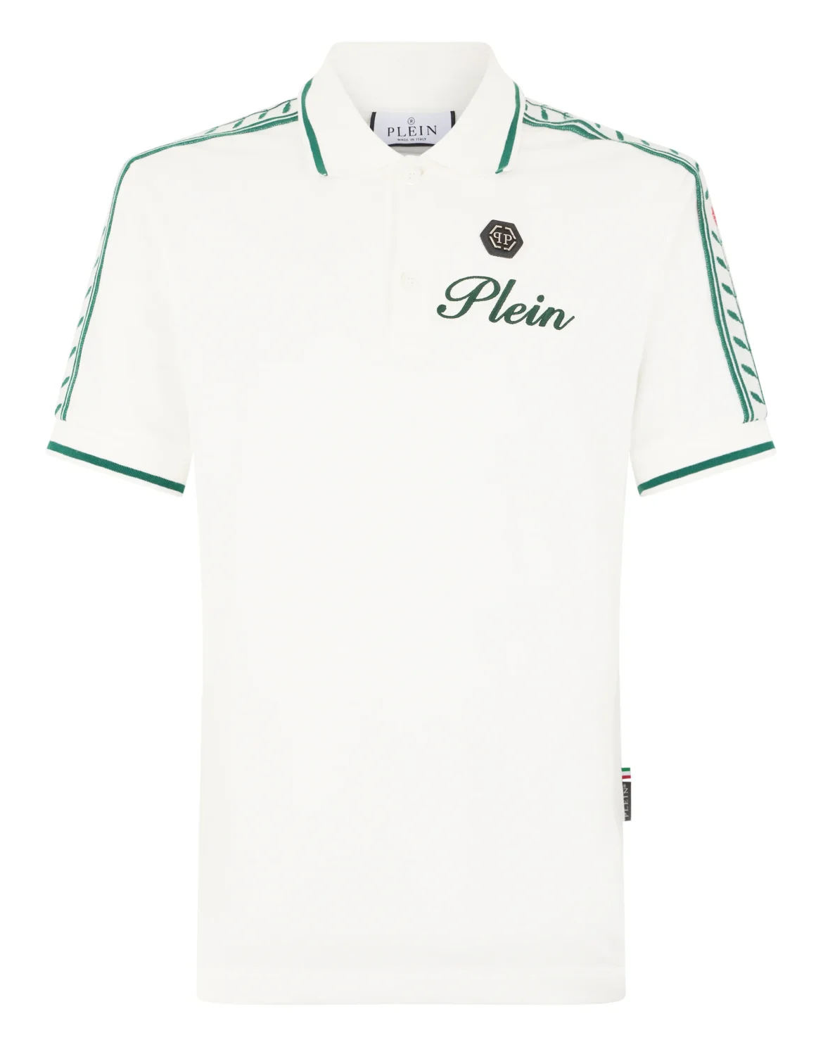 Piquet Polo T-Shirt Plein Tennis, цвет: Бежевый