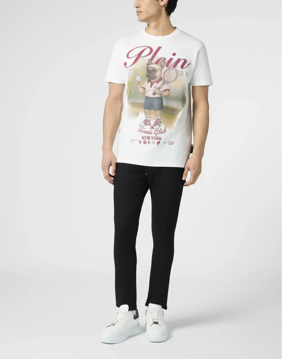 Round Neck T-Shirt New York Tennis, цвет: Бежевый