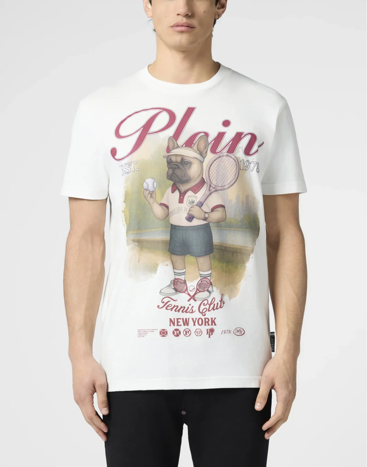 Round Neck T-Shirt New York Tennis, цвет: Бежевый