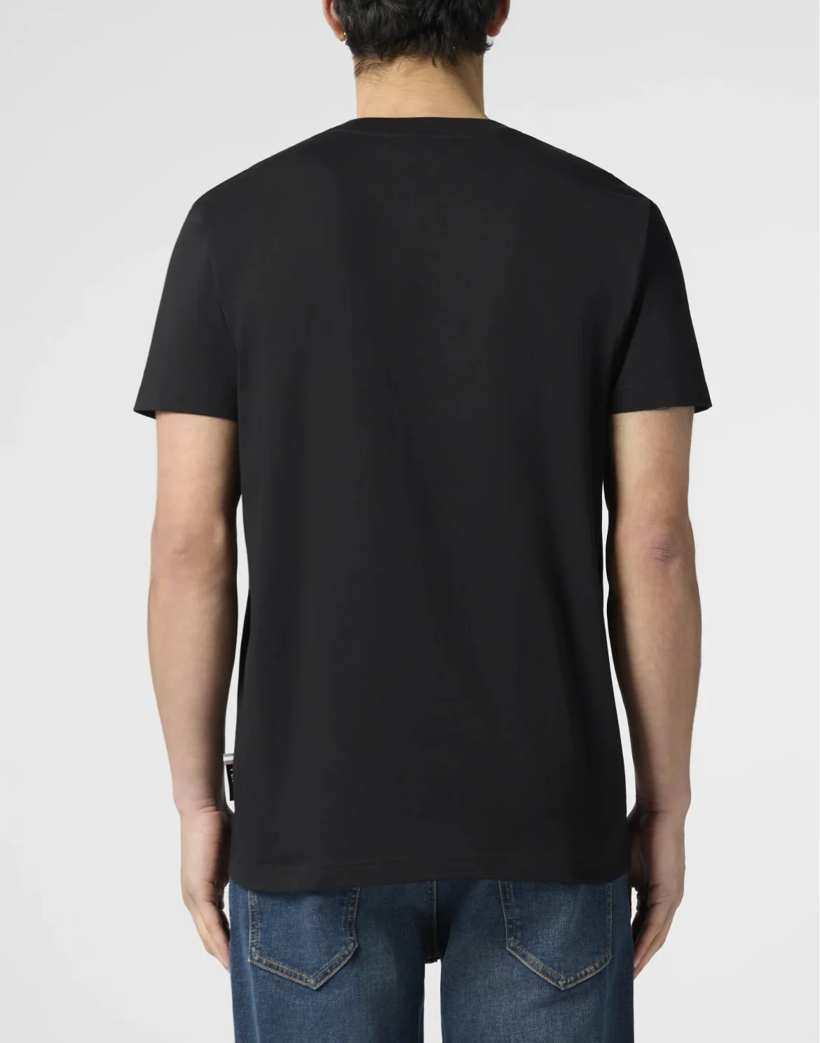 Round Neck T-Shirt New York Tennis Patch, цвет: Черный