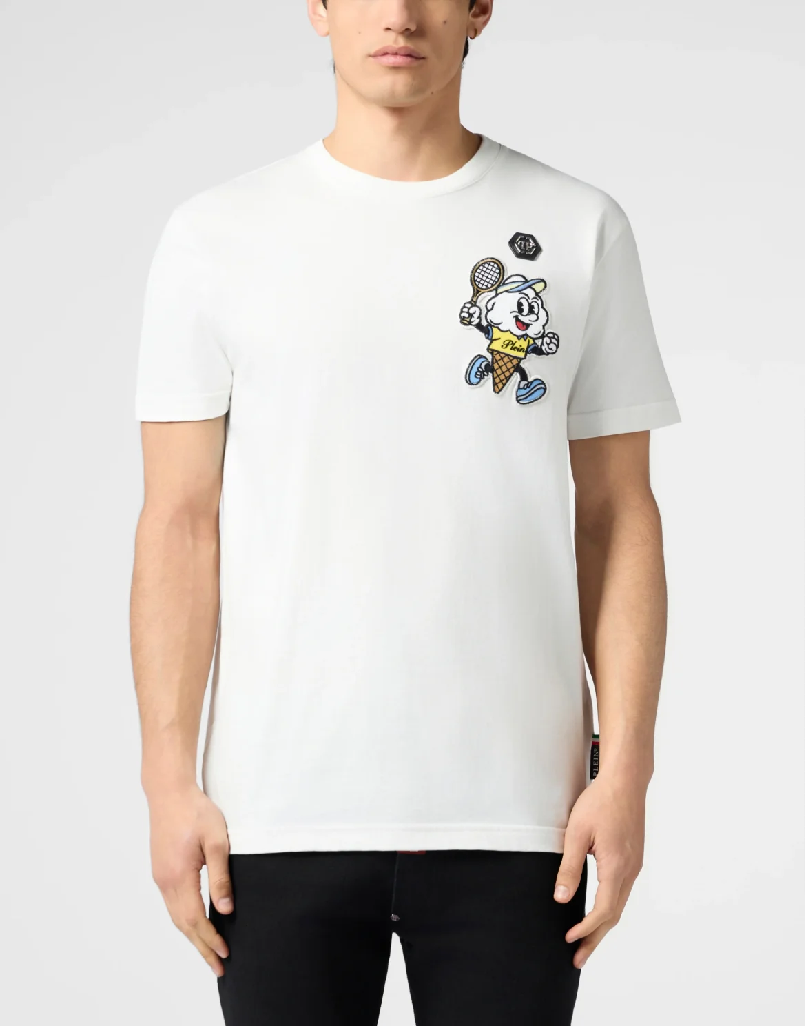 Round Neck T-Shirt Gelato Monsters, цвет: Бежевый