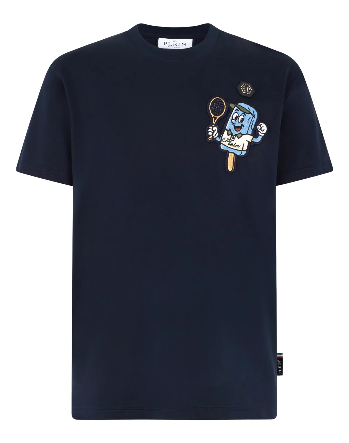 Round Neck T-Shirt Gelato Monsters, цвет: Синий