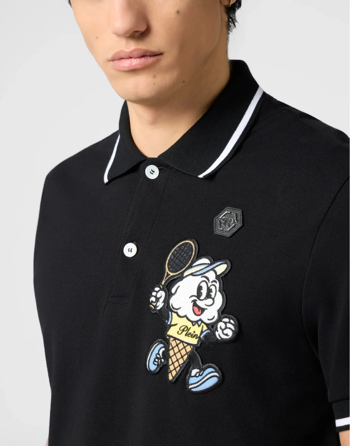 Polo T-Shirt Gelato Monsters, цвет: Черный