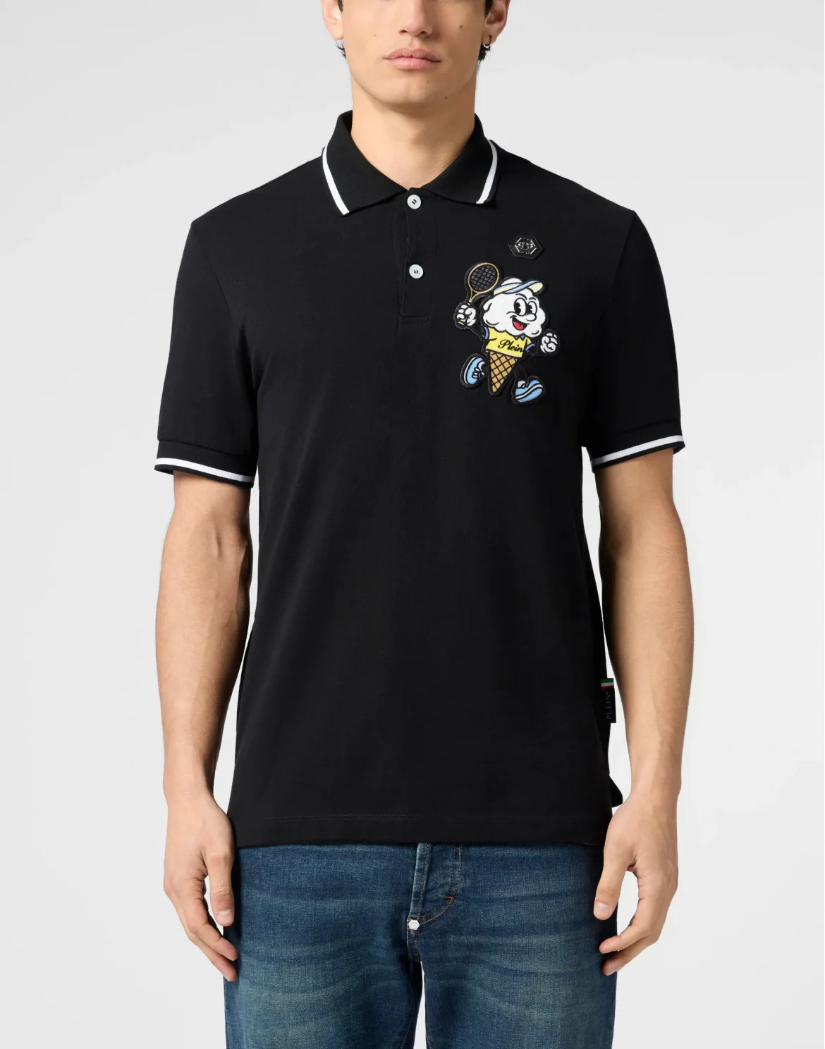 Polo T-Shirt Gelato Monsters, цвет: Черный