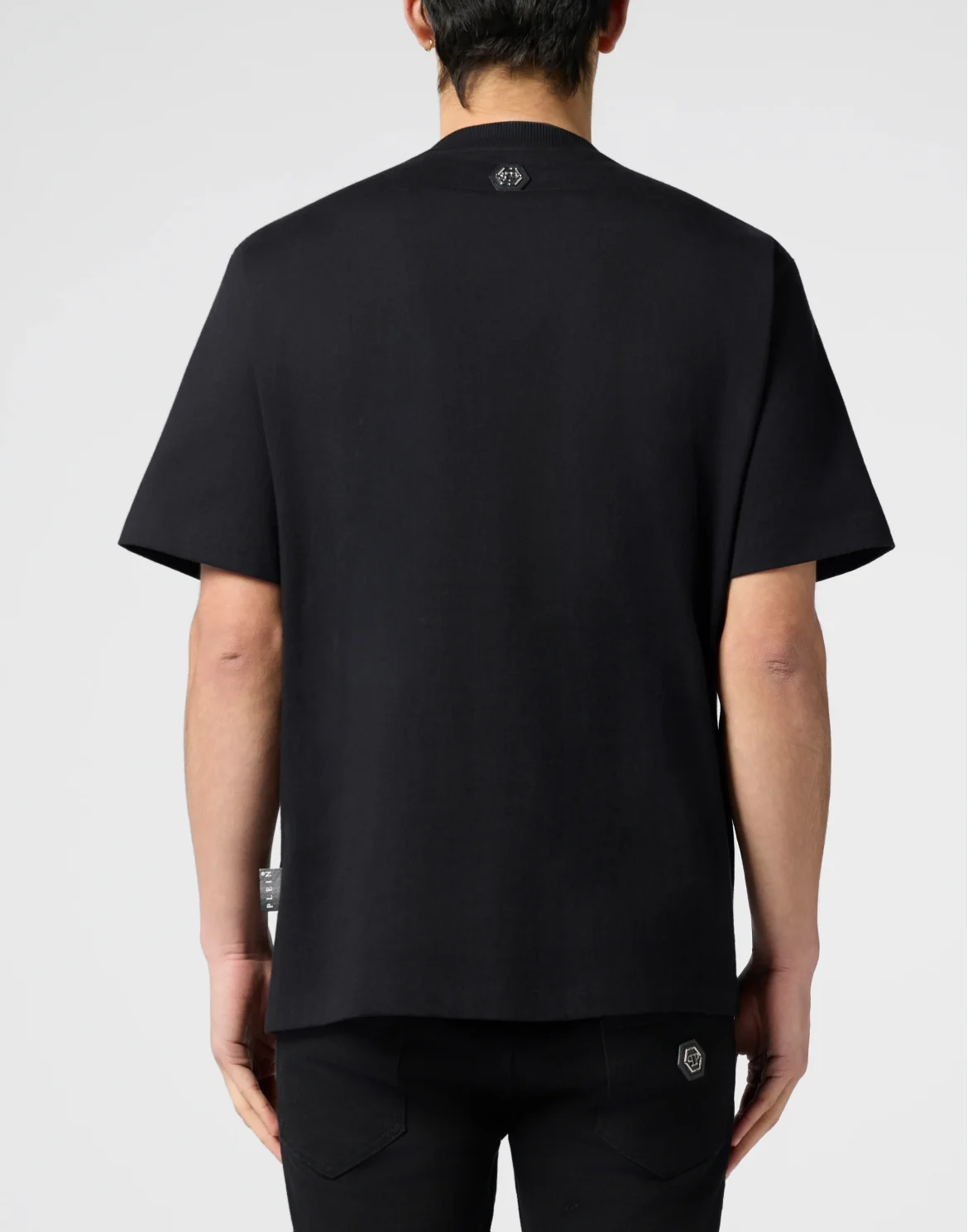 Round Neck T-Shirt Skull Stones, цвет: Черный